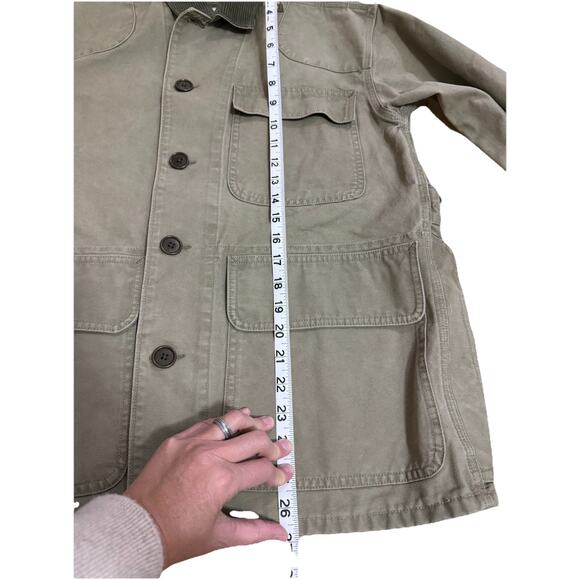 BUCK MASON Men’s Olive Marsh Fern High Desert Canvas Work Button Jacket Small - Picture 15 of 16